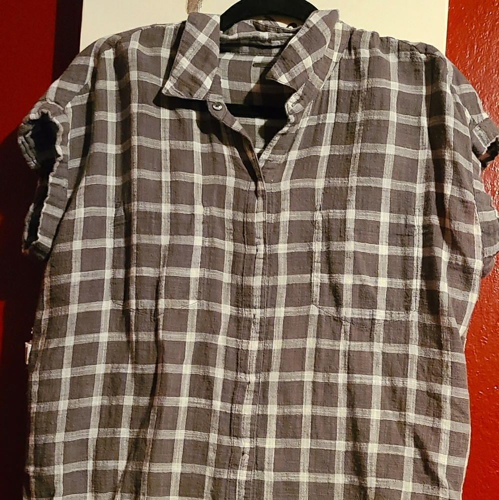 Plaid Top